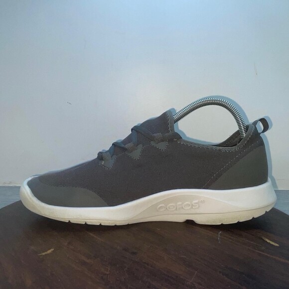 OOFOS OOmg Sport LS Low Shoe Gray Sneakers Men\'s Size 9.5 Comfort Recovery main image 5